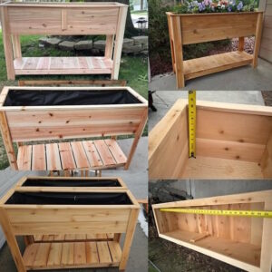 Cedar Planter Style B